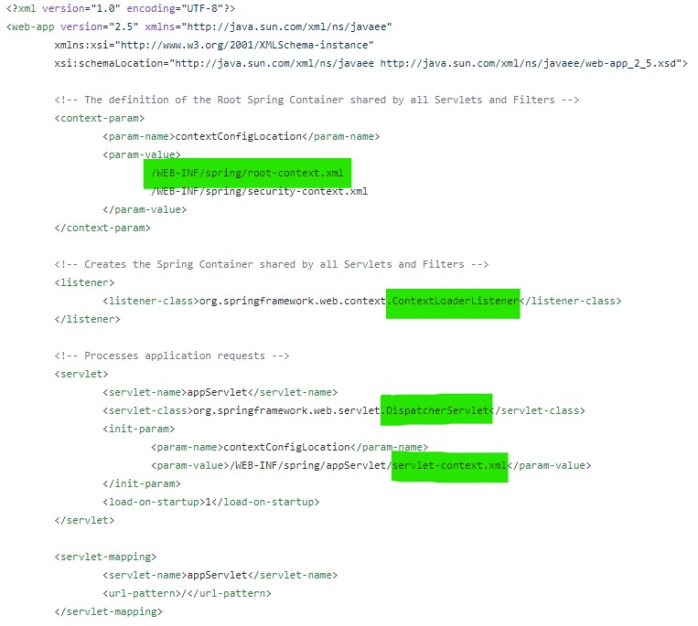 web-spring-wac-applicationcontext-webxml